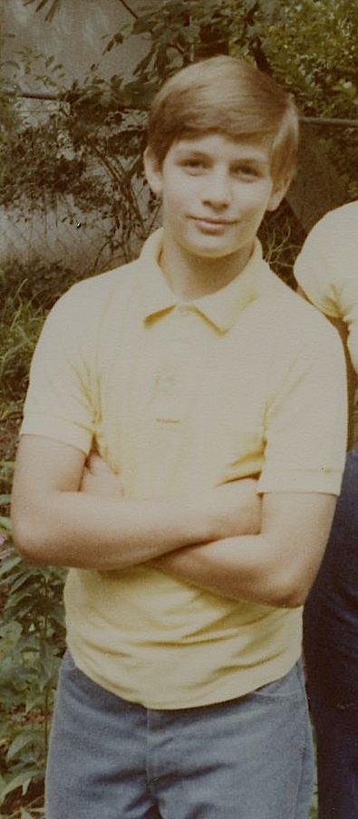 Carl about the time his step-father decided he needed military school.