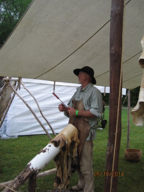Outdoor primitive cooking for sure!