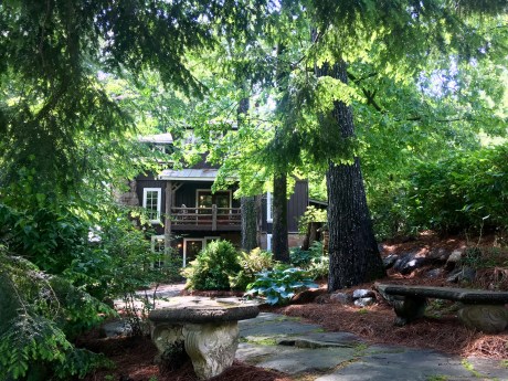 front and walkway sunny